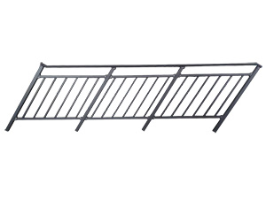 室外鋅鋼樓梯扶手