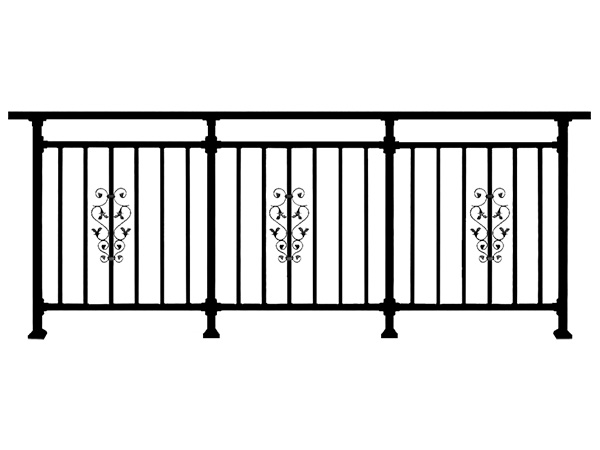 鍍鋅陽臺(tái)欄桿圖片