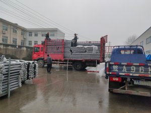 金用護欄2021年1月22日鋅鋼陽臺護欄發貨！