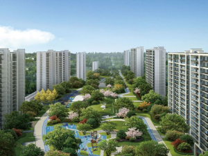 寧波大榭海悅潮鳴府小區(qū)項(xiàng)目定制鋅鋼連廊欄桿產(chǎn)品